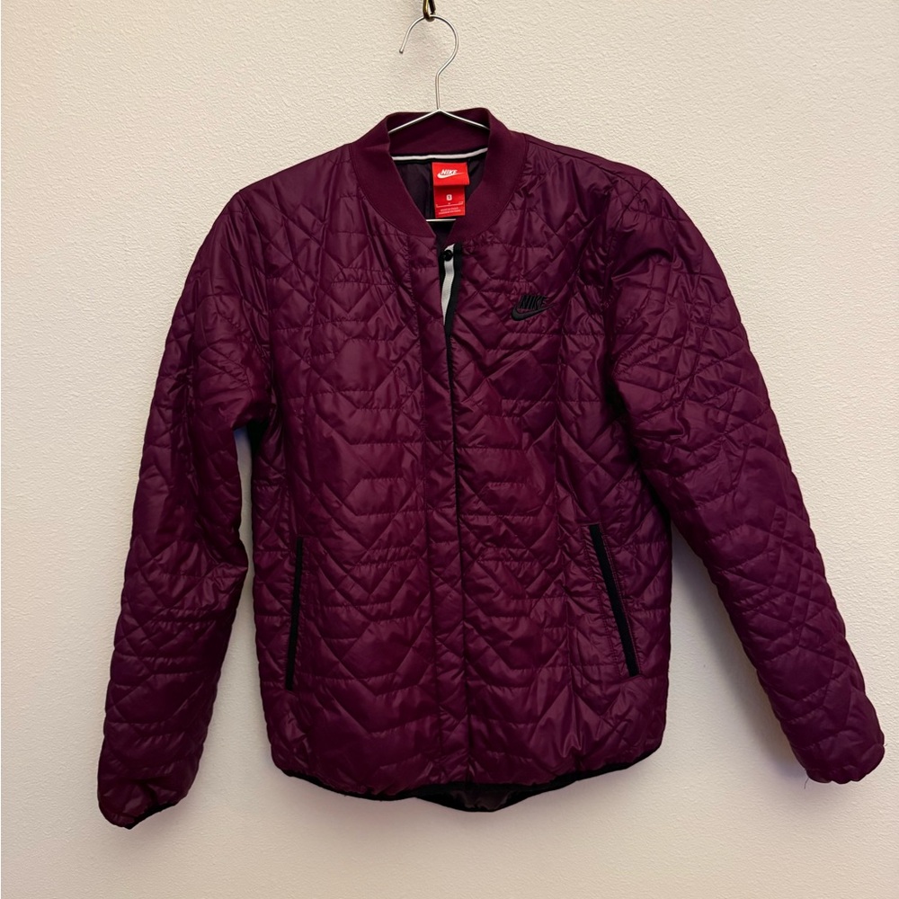 Nike Purple Quilted Jacket